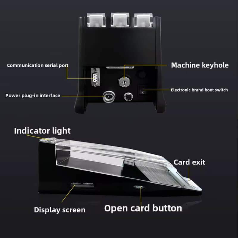 Electronic Card Dealer｜Smart Dealing Equipment｜RFID Poker Card Recognition System - Image 3