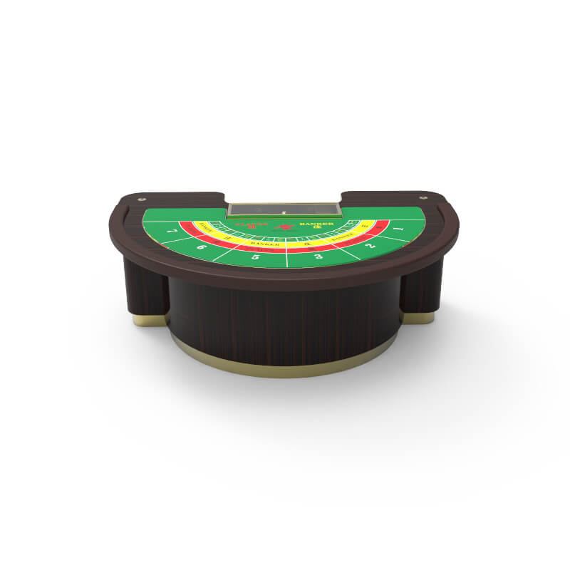  Mini Baccarat Table｜High-Efficiency Single-Dealer Operation Solution 