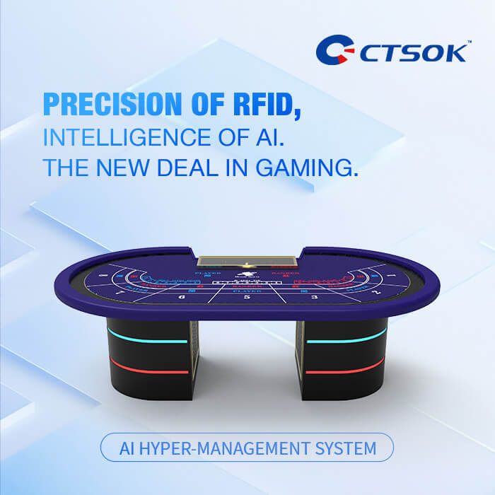  Ultra-Speed Baccarat Table｜High-Efficiency Rapid Gaming Casino Table 