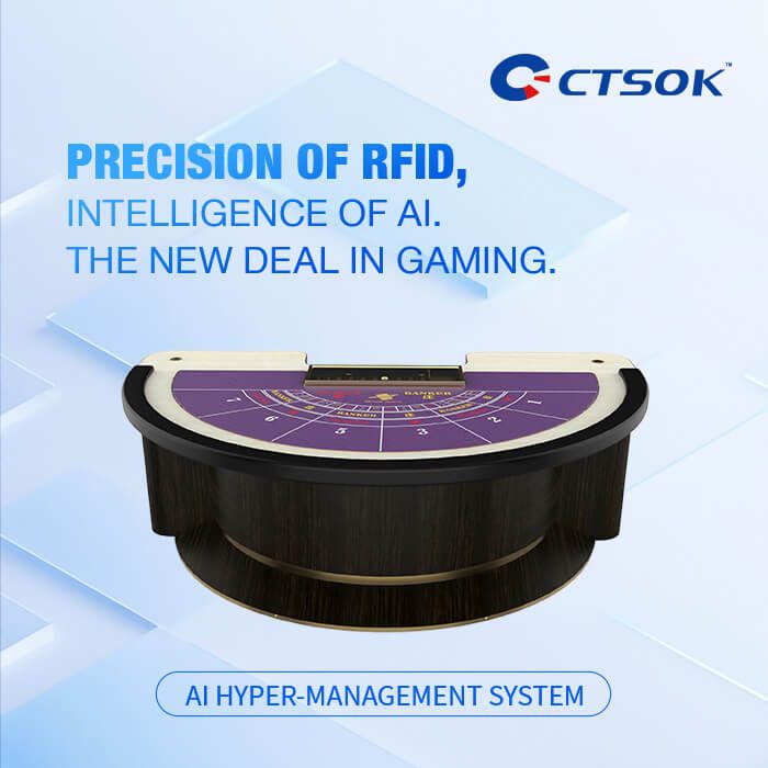  Squeeze Baccarat Table｜Immersive Interactive Casino VIP Design 