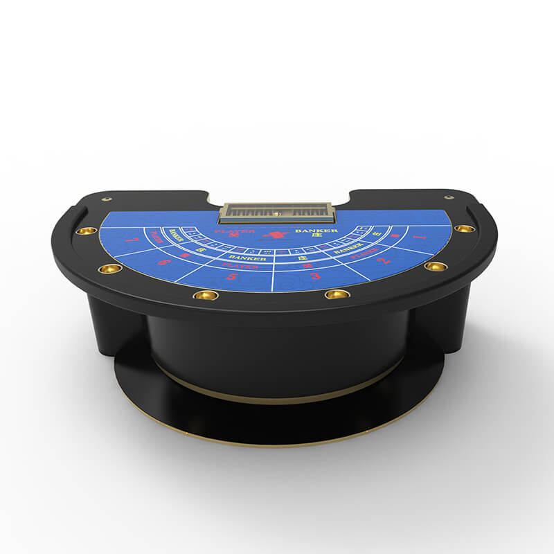  Professional Baccarat Table｜High-Quality Oval Classic Style 