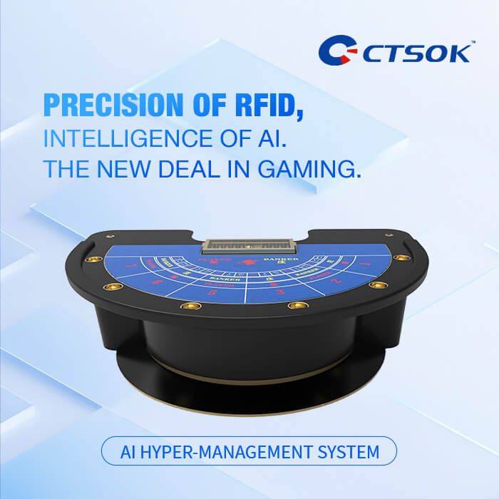  Professional Baccarat Table｜High-Quality Oval Classic Style 