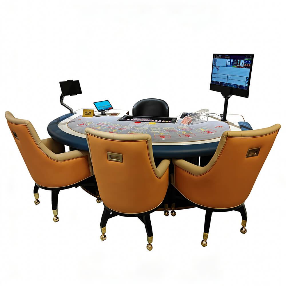 Professional Bull Bull Gaming Table｜Highly Interactive Casino Poker Table Design 