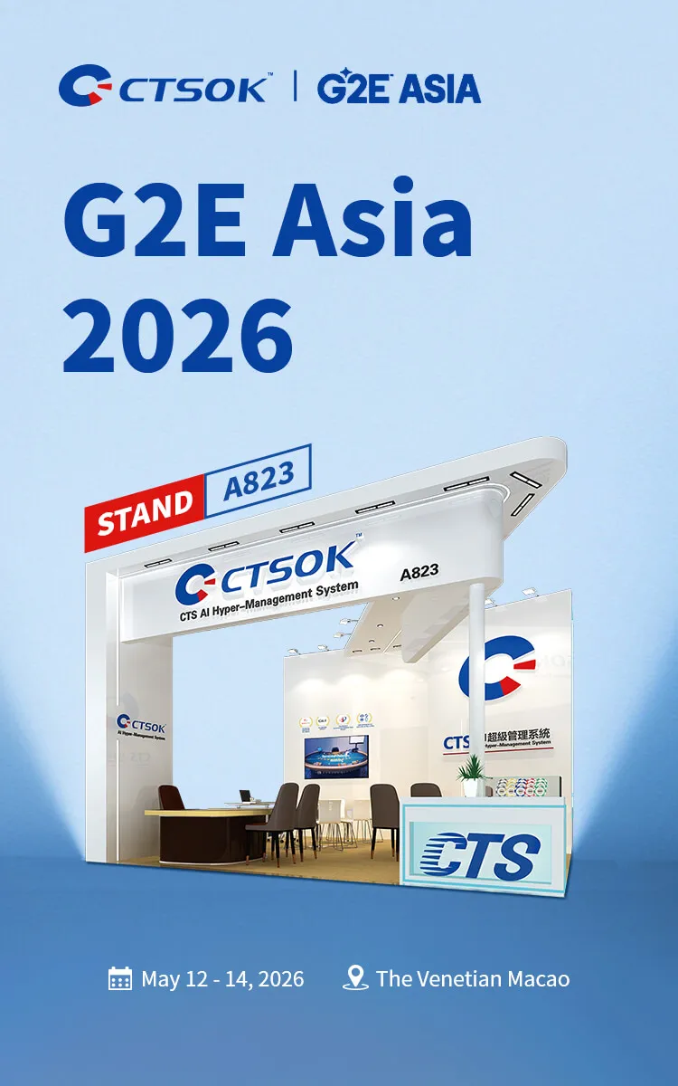 G2E Asia 2026 CTSOK Booth Poster