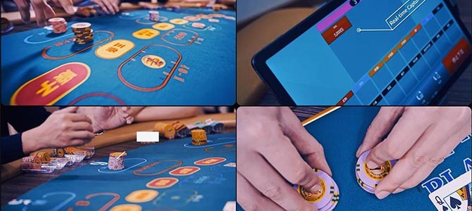 RFID-Enabled Intelligent Baccarat Table — Real-Time Betting and Chip Tracking