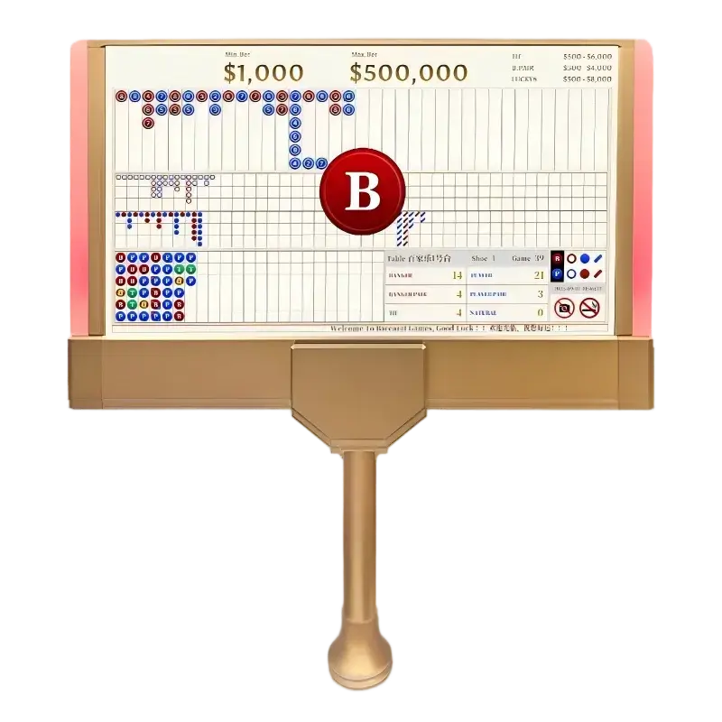 BX-Ultra 10mm Ultra-Thin Baccarat Display - Image 2
