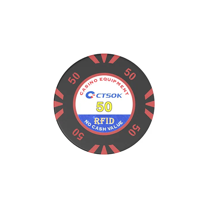 RFID 카지노 칩 50 값 - 이미지 2