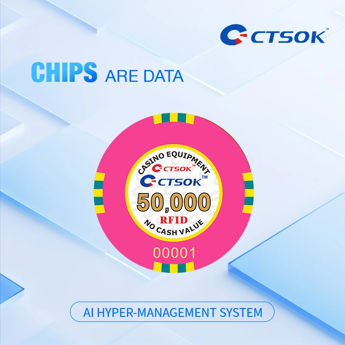 50,000 Value RFID Casino Chip - Product main image
