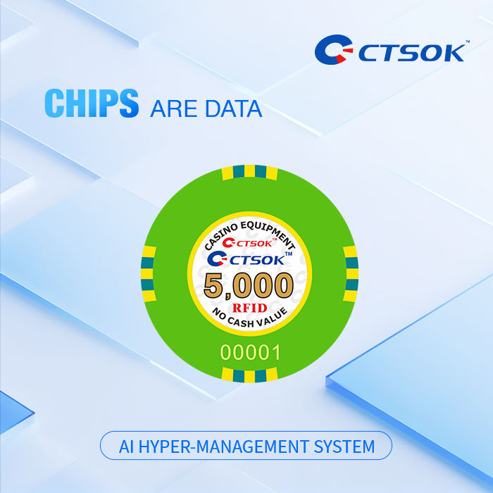5,000 Value RFID Casino Chip