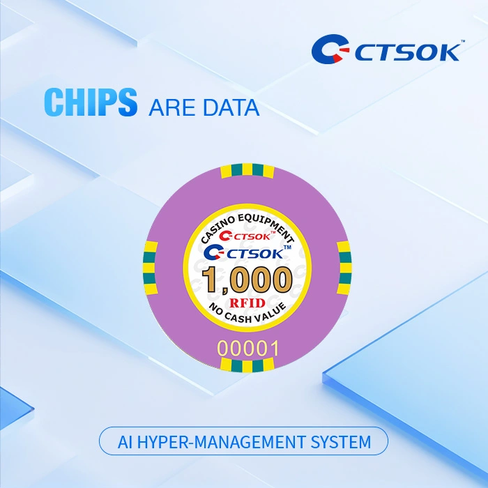 1,000 Value RFID Casino Chip - Product main image