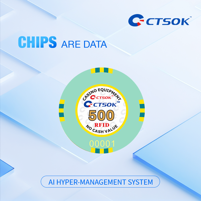 500 Value RFID Casino Chip