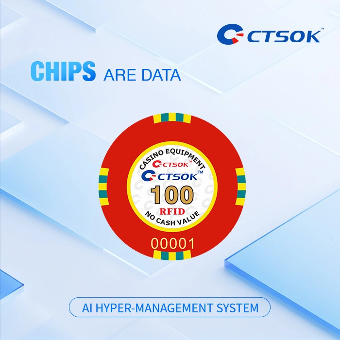 100 Value RFID Casino Chip - Product main image