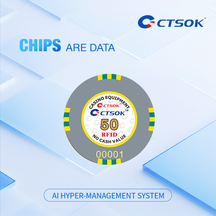 50 Value RFID Casino Chip - Product main image