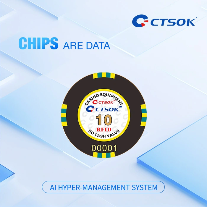 10 Value RFID Casino Chip - Product main image