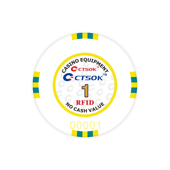 1 Value RFID Casino Chip - Image 2