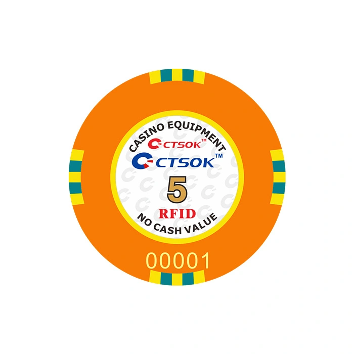 5 Value RFID Casino Chip - Image 2