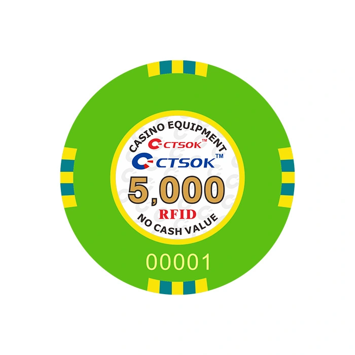 5,000 Value RFID Casino Chip - Image 2
